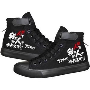 JoJo's Bizarre Adventure Anime Top Canvas Sneakers